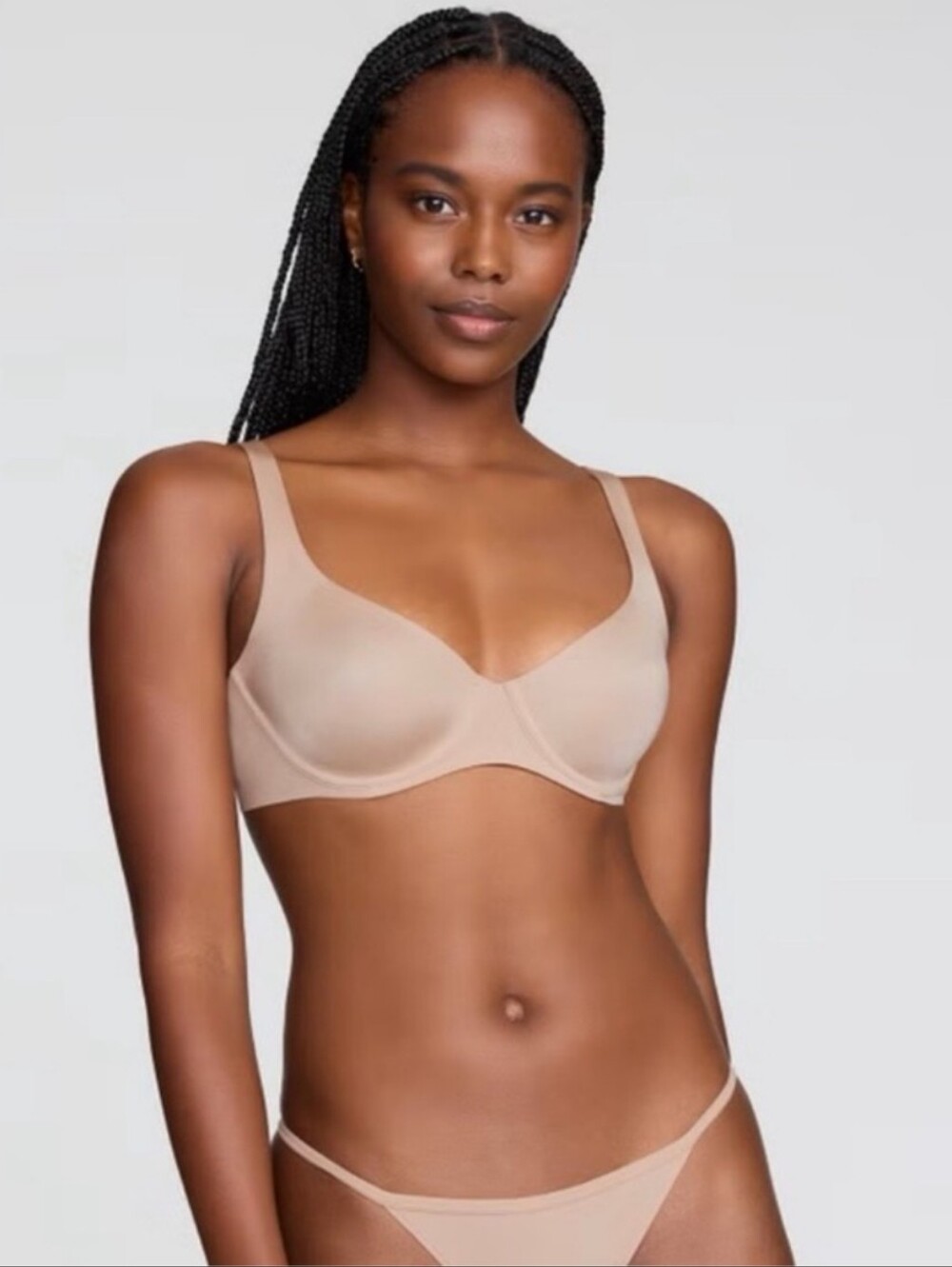 CUUP The Scoop Micro Bra Tan Underwire 34G 34DDDD NWOT